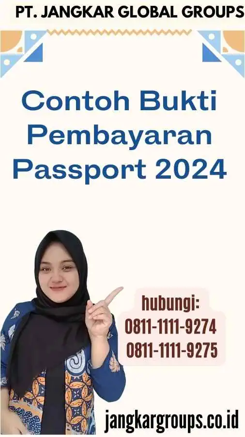 Contoh Bukti Pembayaran Passport 2024