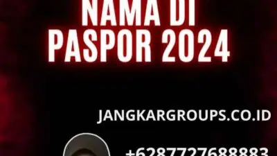 Contoh Penambahan Nama Di Paspor 2024