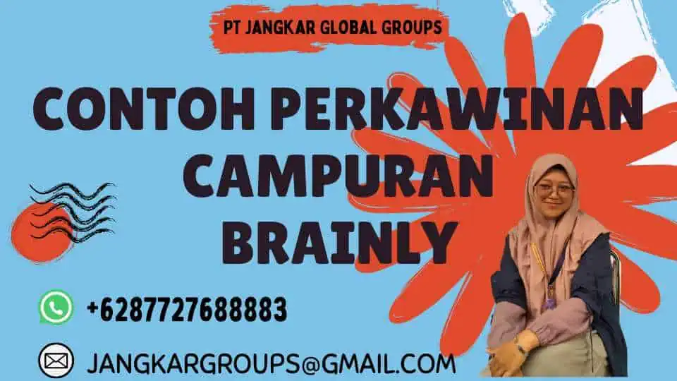 Contoh Perkawinan Campuran Brainly