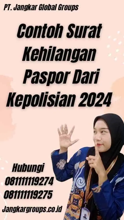 Contoh Surat Kehilangan Paspor Dari Kepolisian 2024