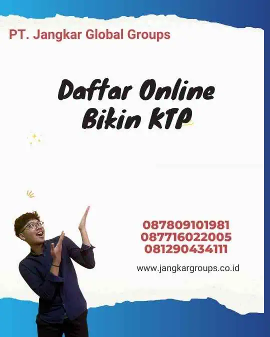 Daftar Online Bikin KTP