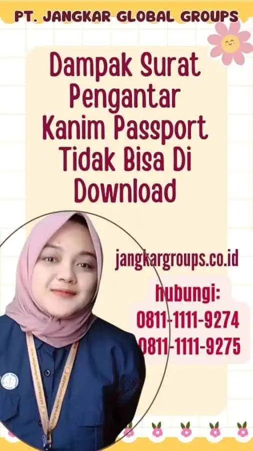 Dampak Surat Pengantar Kanim Passport Tidak Bisa Di Download