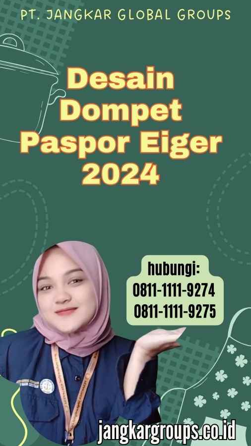 Desain Dompet Paspor Eiger 2024