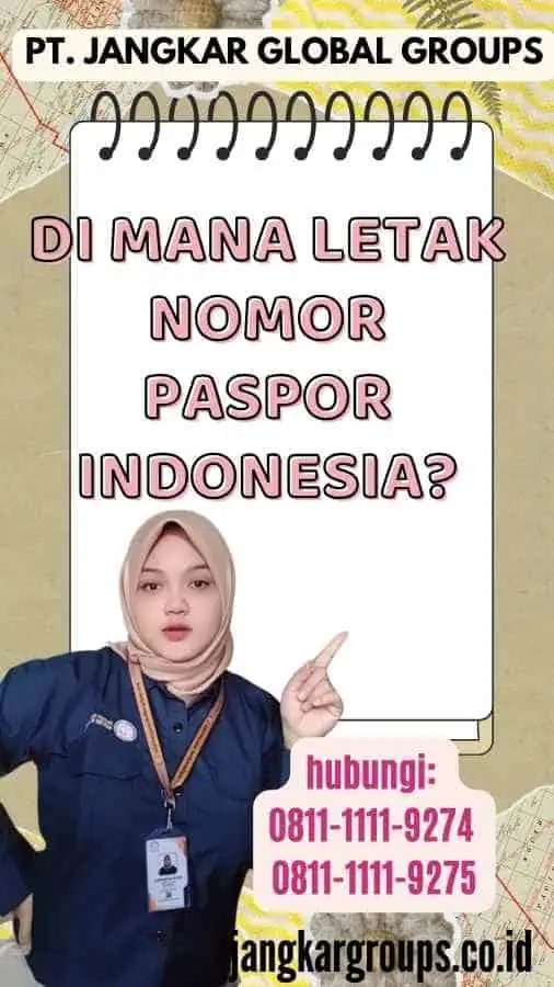 Di Mana Letak Nomor Paspor Indonesia