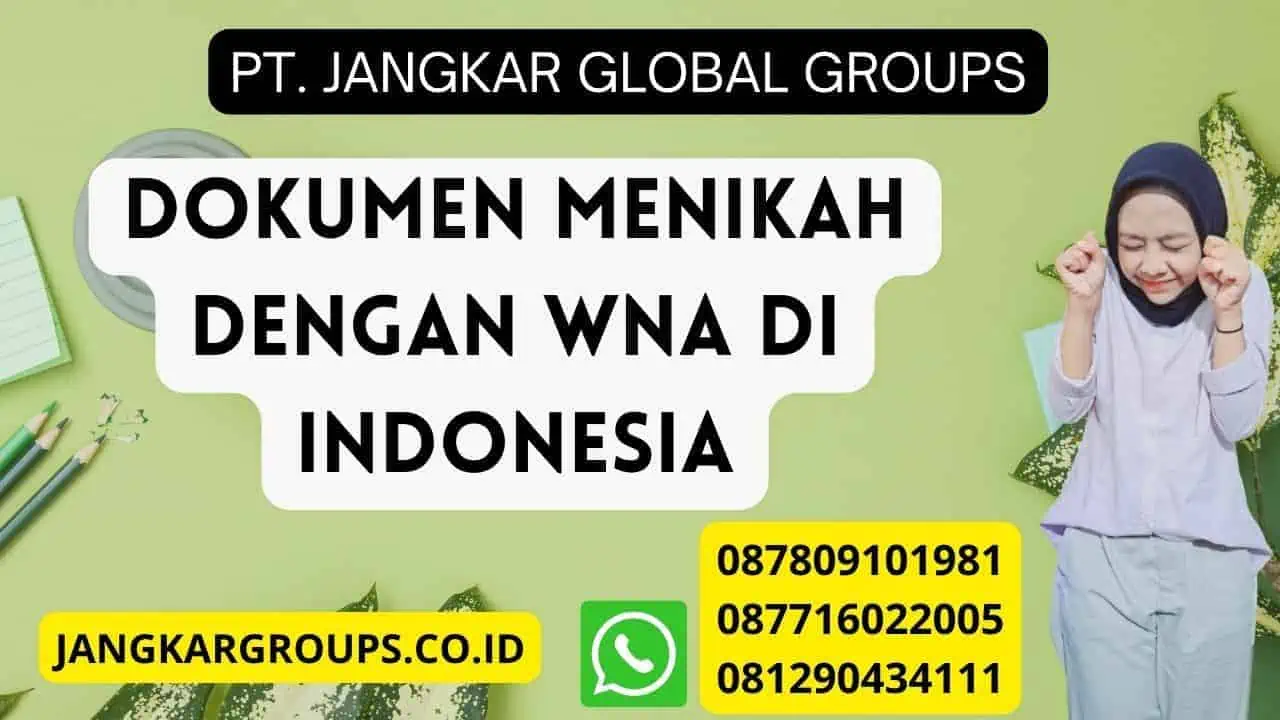 Dokumen Menikah dengan WNA di Indonesia