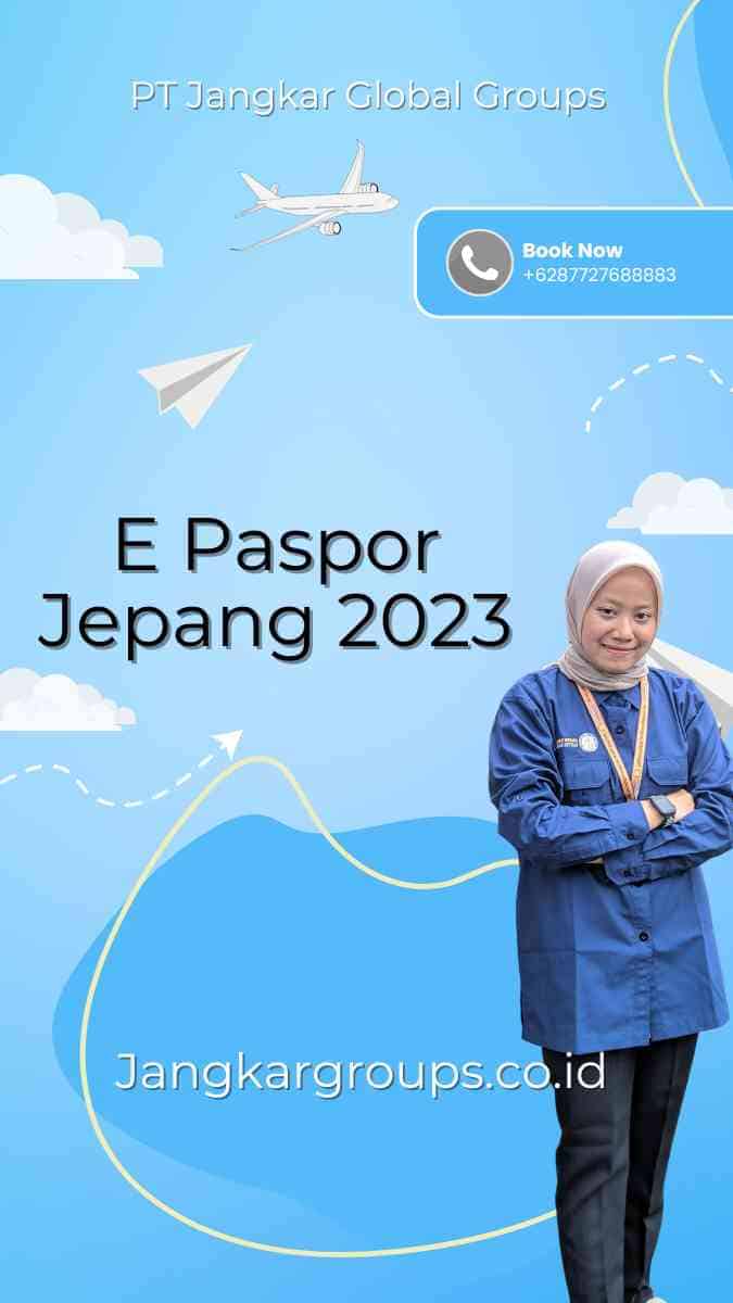 E Paspor Jepang 2023