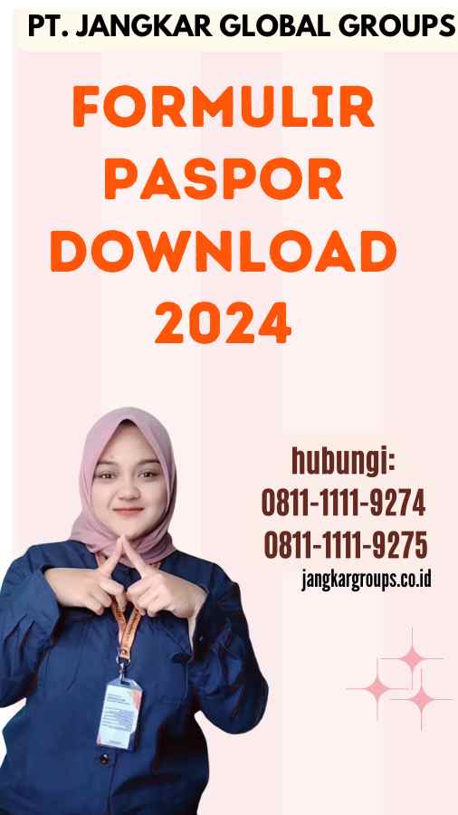 Formulir Paspor Download 2024