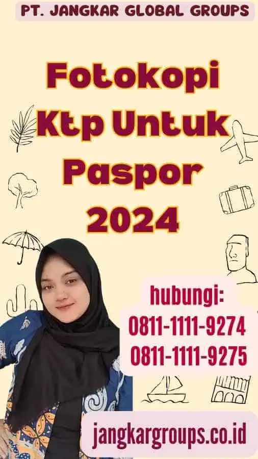 Fotokopi Ktp Untuk Paspor 2024