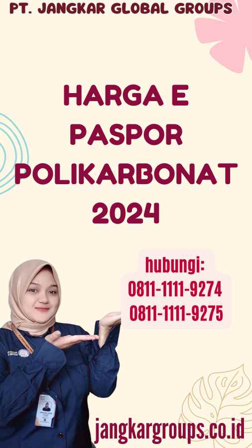 Harga E Paspor Polikarbonat 2024