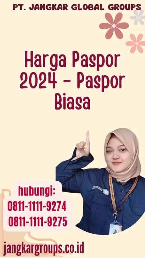 Harga Paspor 2024 - Paspor Biasa