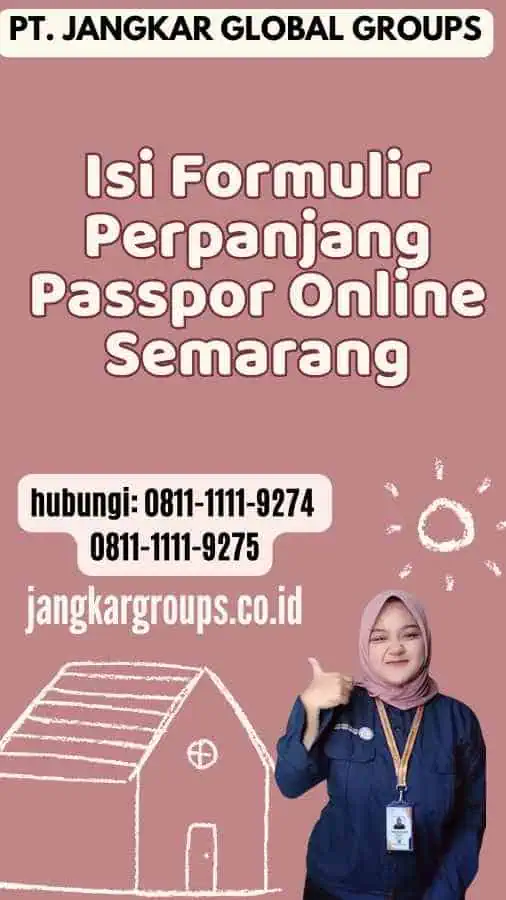 Isi Formulir Perpanjang Passpor Online Semarang