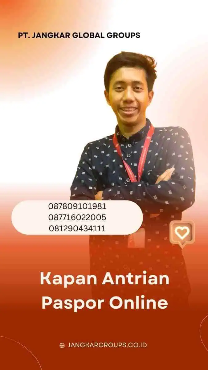 Kapan Antrian Paspor Online