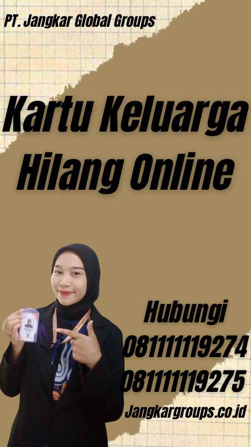 Kartu Keluarga Hilang Online