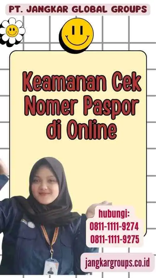 Keamanan Cek Nomer Paspor di Online