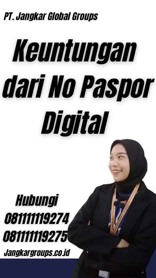 Keuntungan dari No Paspor Digital