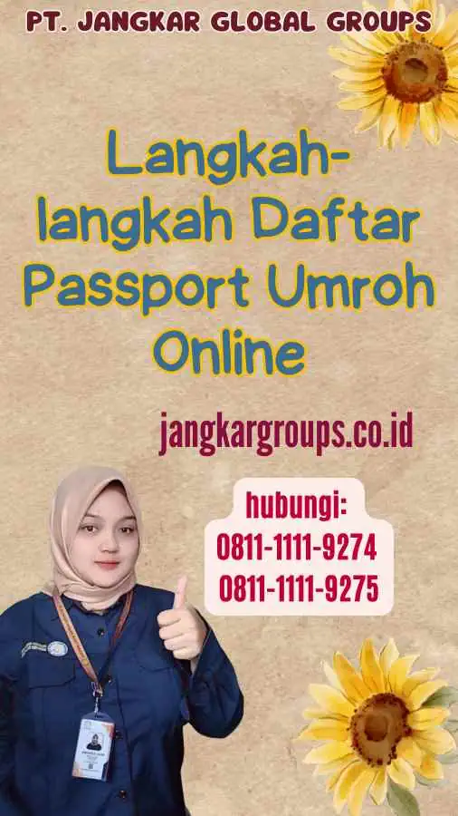 Langkah-langkah Daftar Passport Umroh Online