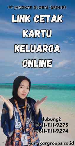 Link Cetak Kartu Keluarga Online