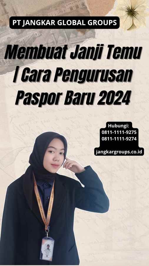 Membuat Janji Temu | Cara Pengurusan Paspor Baru 2024