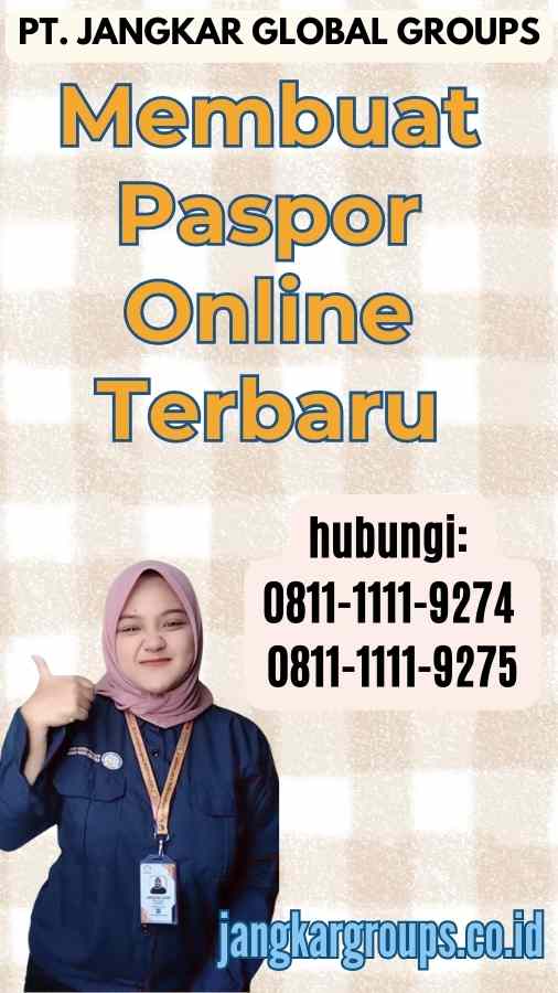 Membuat Paspor Online Terbaru