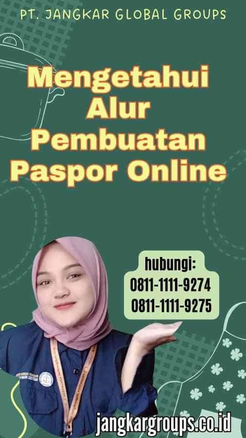 Mengetahui Alur Pembuatan Paspor Online