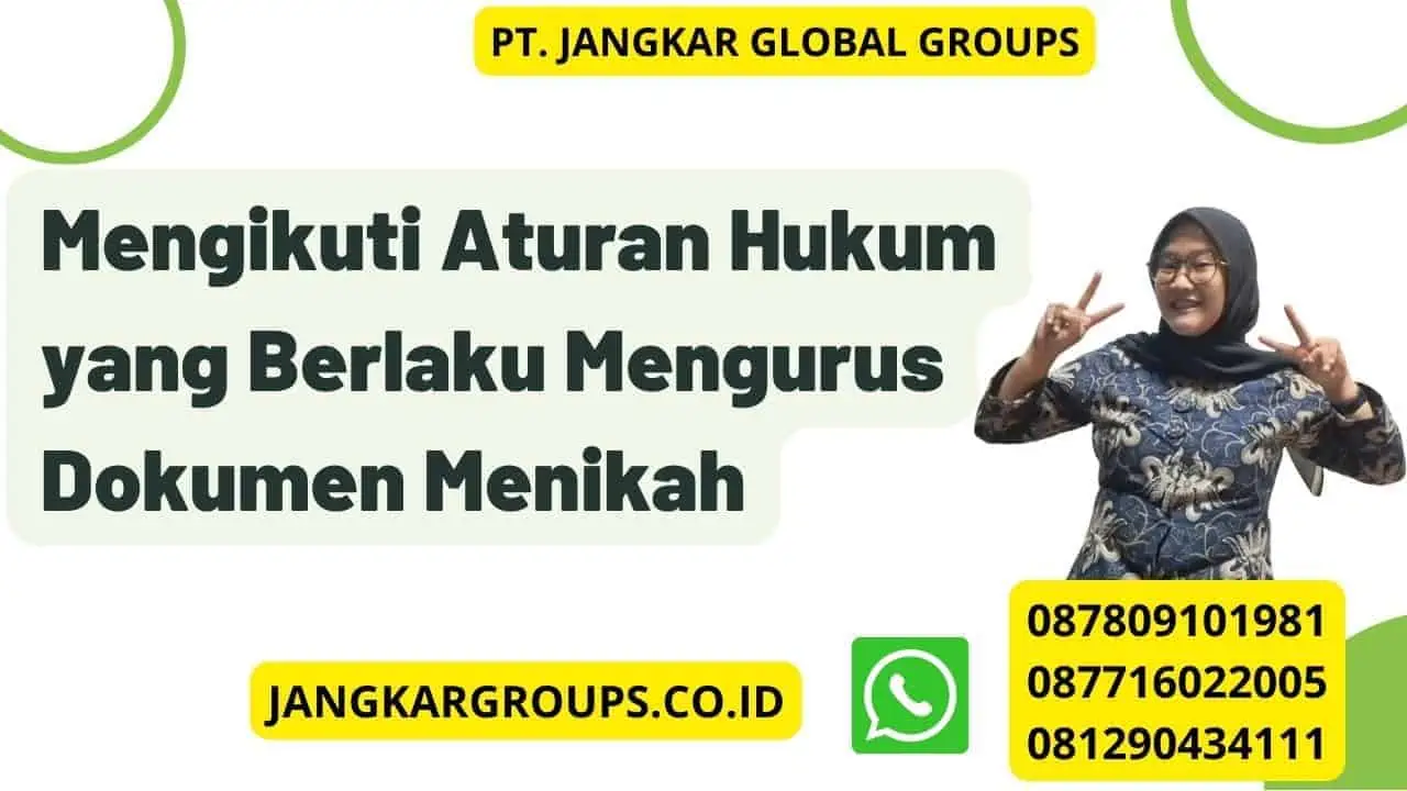 Mengikuti Aturan Hukum yang Berlaku Mengurus Dokumen Menikah