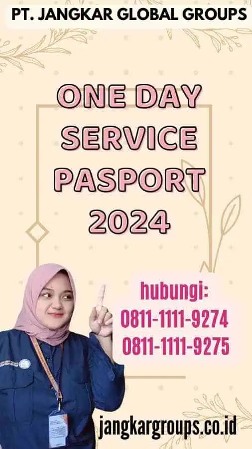 One Day Service Pasport 2024