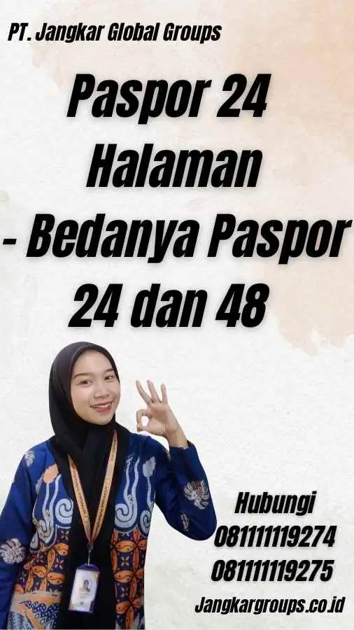 Paspor 24 Halaman - Bedanya Paspor 24 dan 48