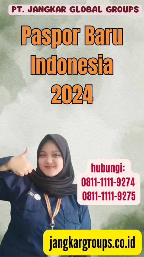 Paspor Baru Indonesia 2024