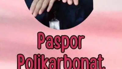 Paspor Polikarbonat 2024