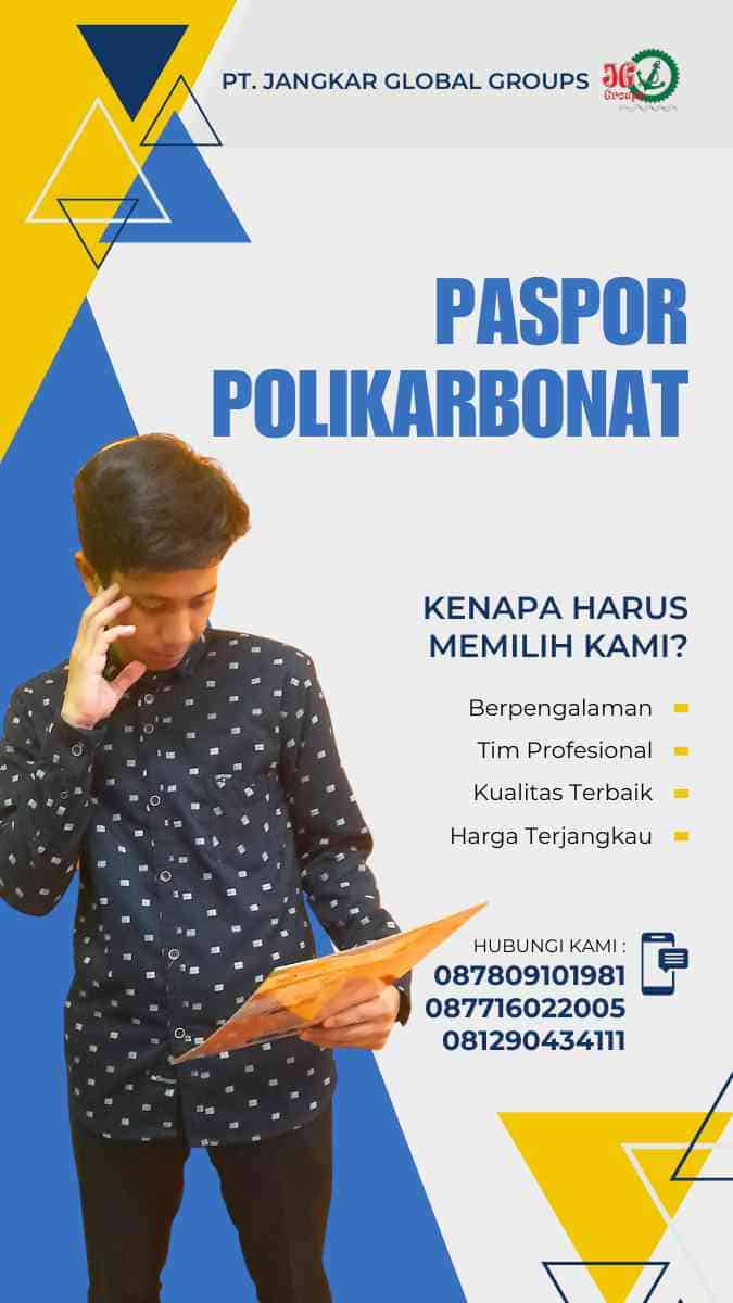 Paspor Polikarbonat