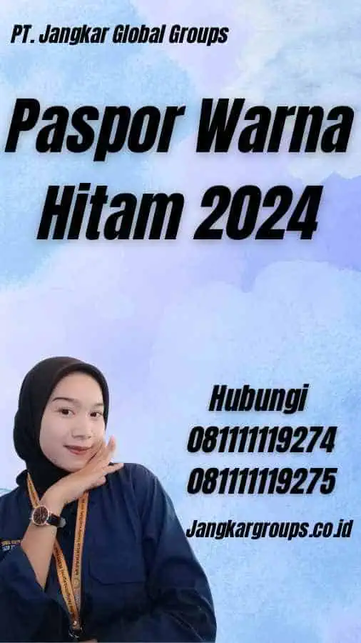 Paspor Warna Hitam 2024