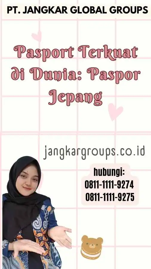 Pasport Terkuat di Dunia Paspor Jepang