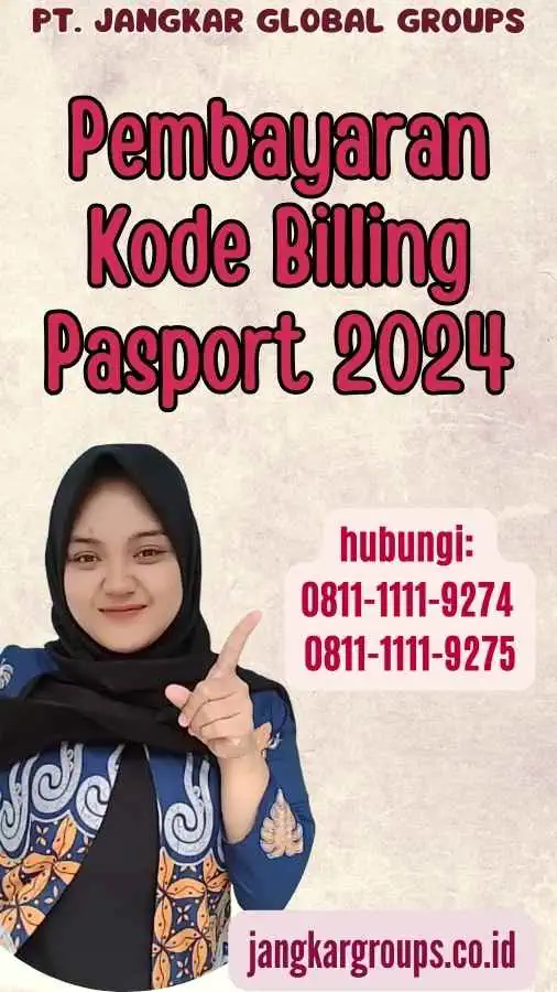 Pembayaran Kode Billing Pasport 2024