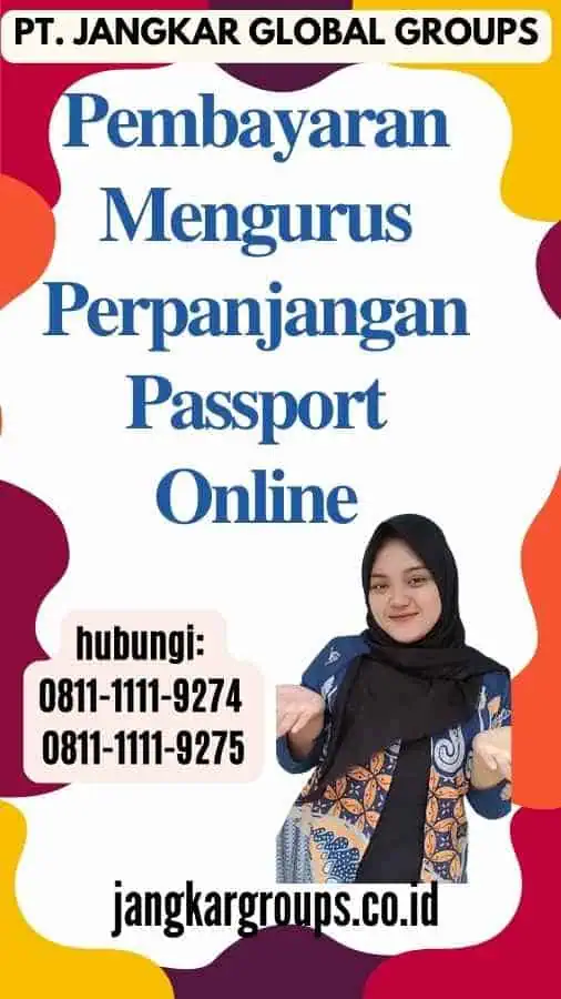 Pembayaran Mengurus Perpanjangan Passport Online