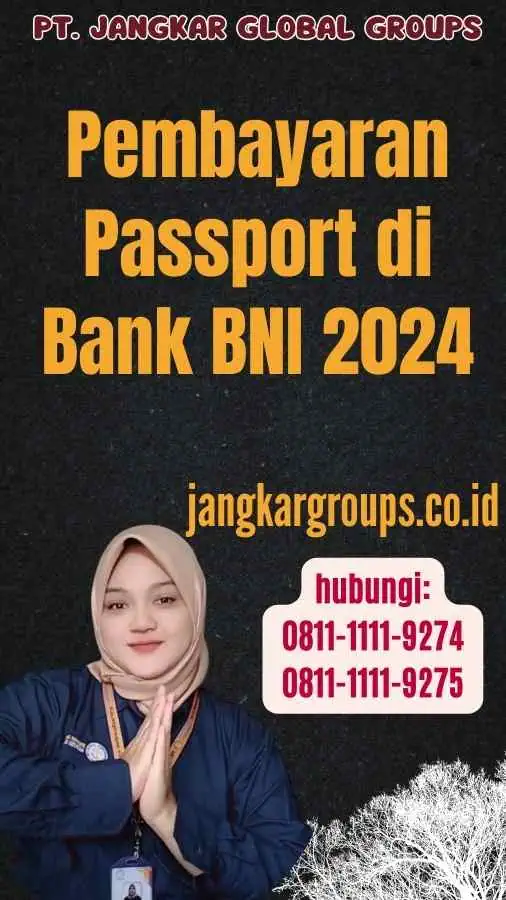 Pembayaran Passport di Bank BNI 2024