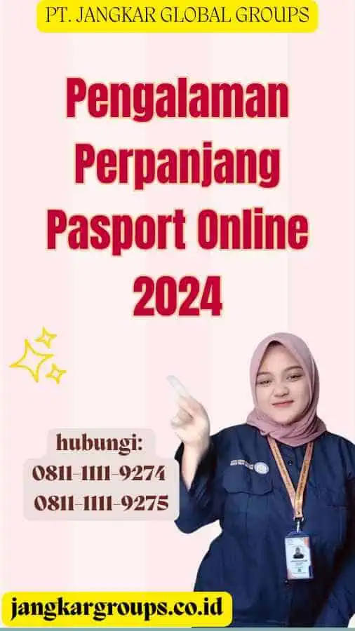 Pengalaman Perpanjang Pasport Online 2024