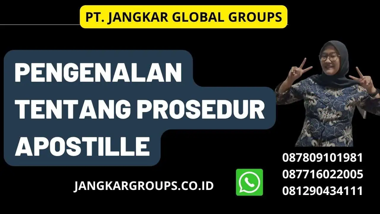 Pengenalan tentang prosedur apostille