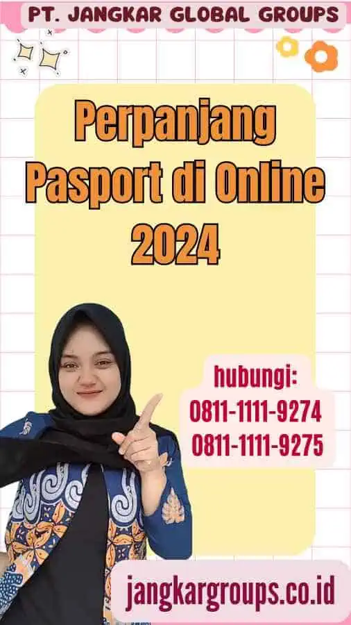 Perpanjang Pasport di Online 2024