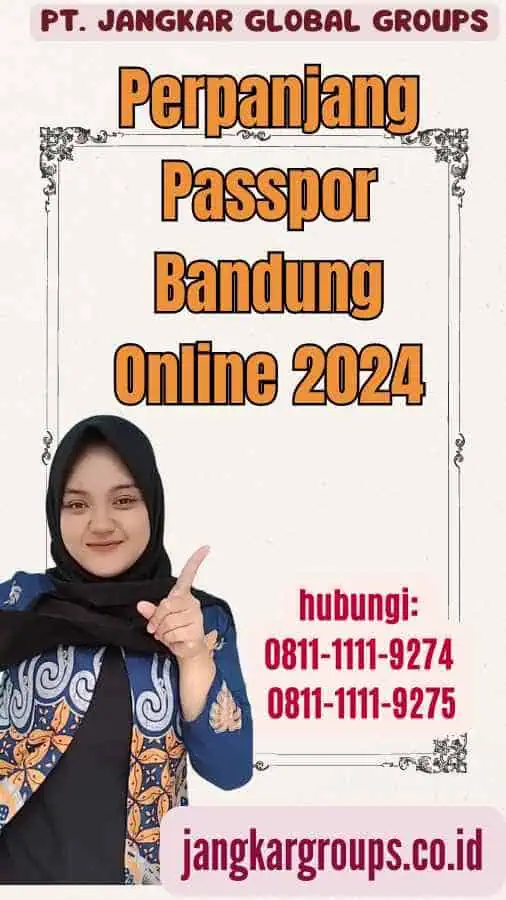 Perpanjang Passpor Bandung Online 2024