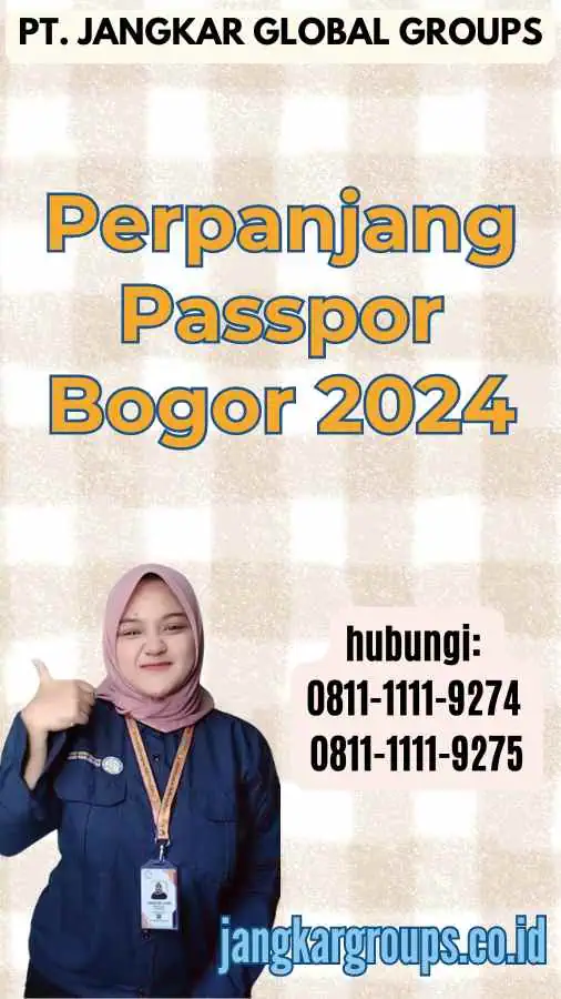 Perpanjang Passpor Bogor 2024