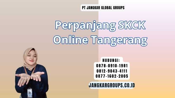 Perpanjang SKCK Online Tangerang