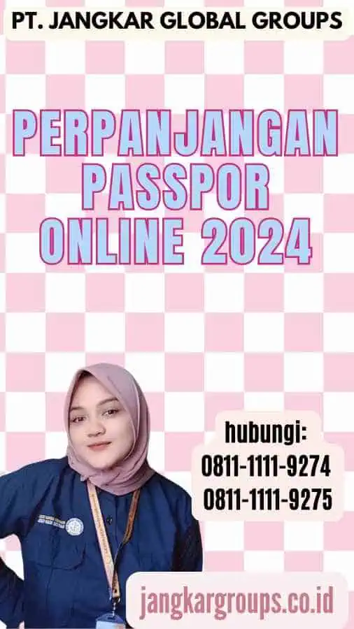 Perpanjangan Passpor Online 2024