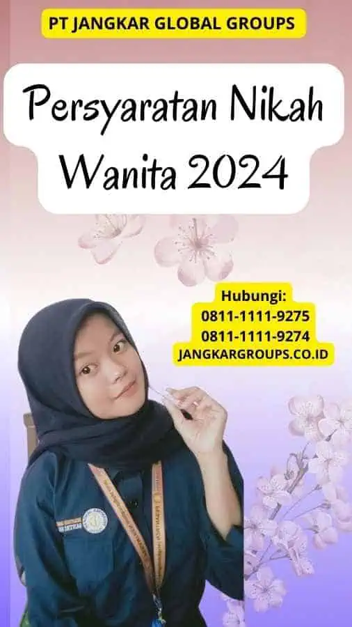 Persyaratan Nikah Wanita 2024