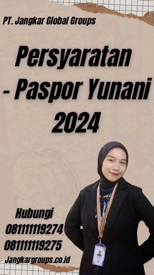 Persyaratan - Paspor Yunani 2024