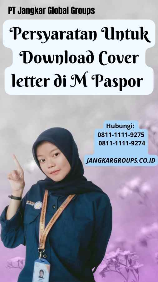 Persyaratan Untuk Download Cover letter di M Paspor Tidak Bisa Download Surat Pengantar