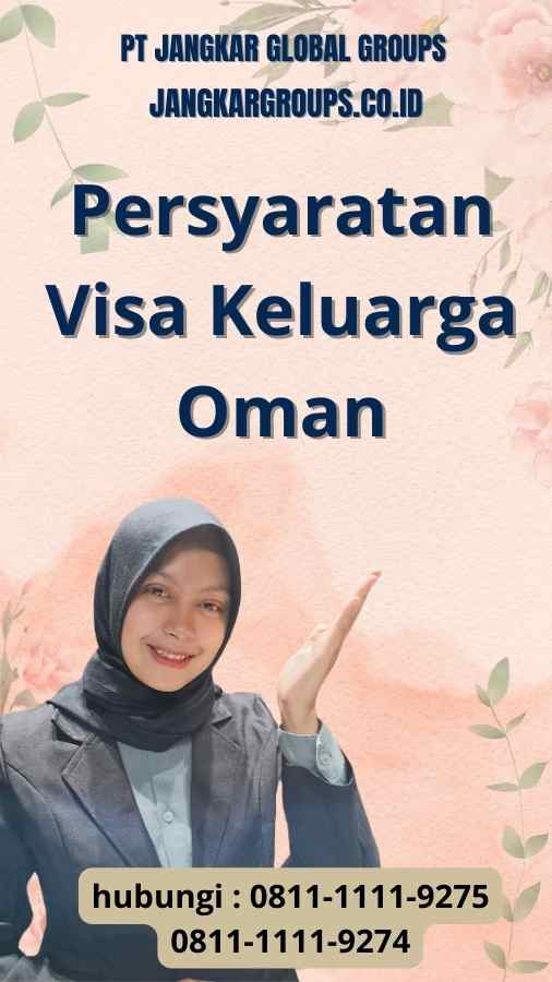 Persyaratan Visa Keluarga Oman