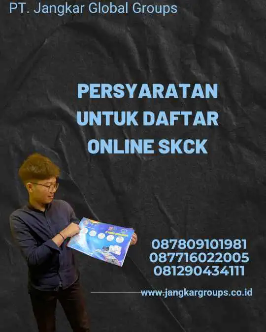 Persyaratan untuk Daftar Online SKCK