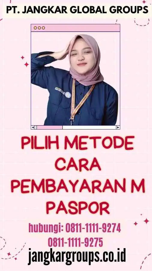 Pilih Metode Cara Pembayaran M Paspor