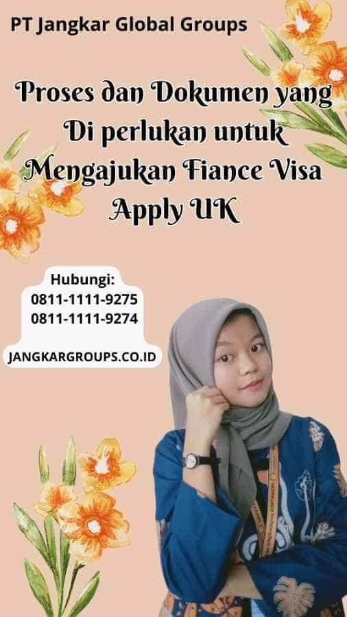 Proses dan Dokumen yang Di perlukan untuk Mengajukan Fiance Visa Apply UK