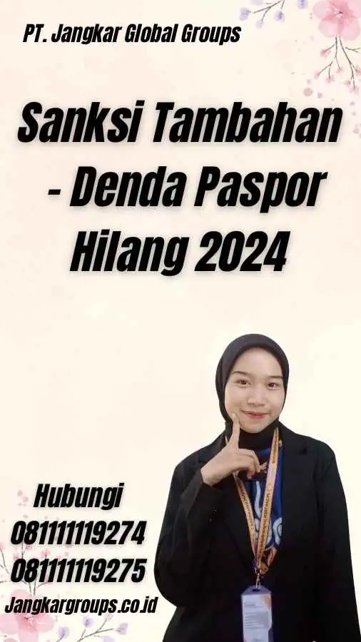 Sanksi Tambahan - Denda Paspor Hilang 2024